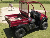 Kawasaki Mule 600 Utility Vehicle on Golf Course