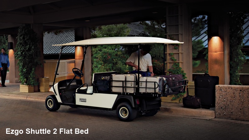 Ezgo Shuttle 2 Flat Bed Golf Buggy
